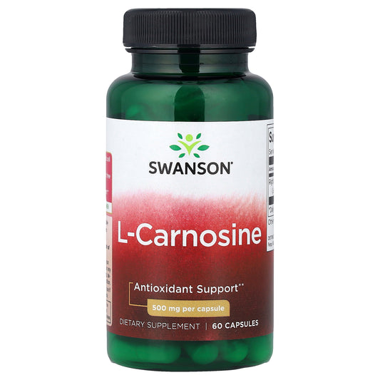 Swanson, L-Carnosine , 500 mg, 60 Capsules