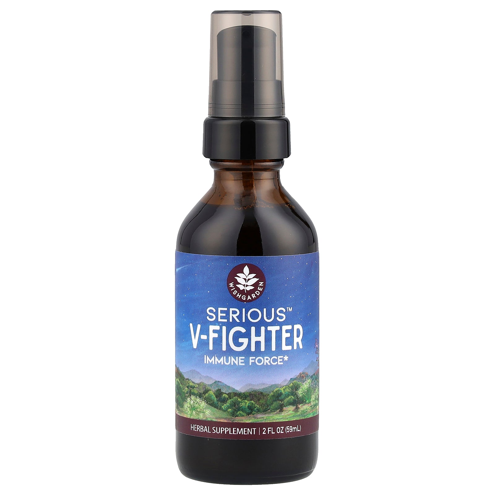WishGarden Herbs, Serious™ V-Fighter, 2 fl oz (59 ml)