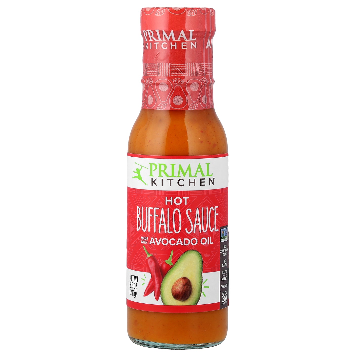 Primal Kitchen, Buffalo Sauce, Hot, 8.5 oz (241 g)