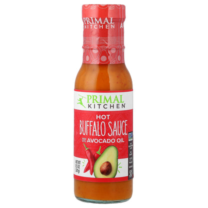 Primal Kitchen, Buffalo Sauce, Hot, 8.5 oz (241 g)