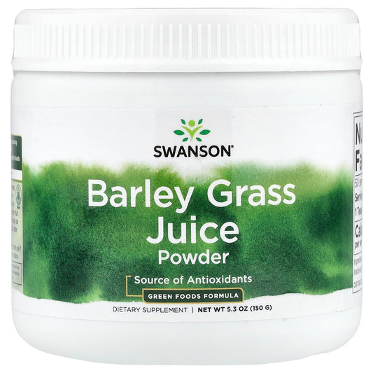 Swanson, Barley Grass Juice Powder, 5.3 oz (150 g)