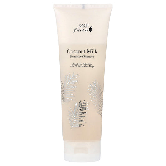 100% PURE, Restorative Shampoo, Coconut Milk, 8 fl oz (236 ml)