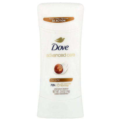 Dove, Advanced Care, Antiperspirant Deodorant, Shea Butter, 2.6 oz (74 g)
