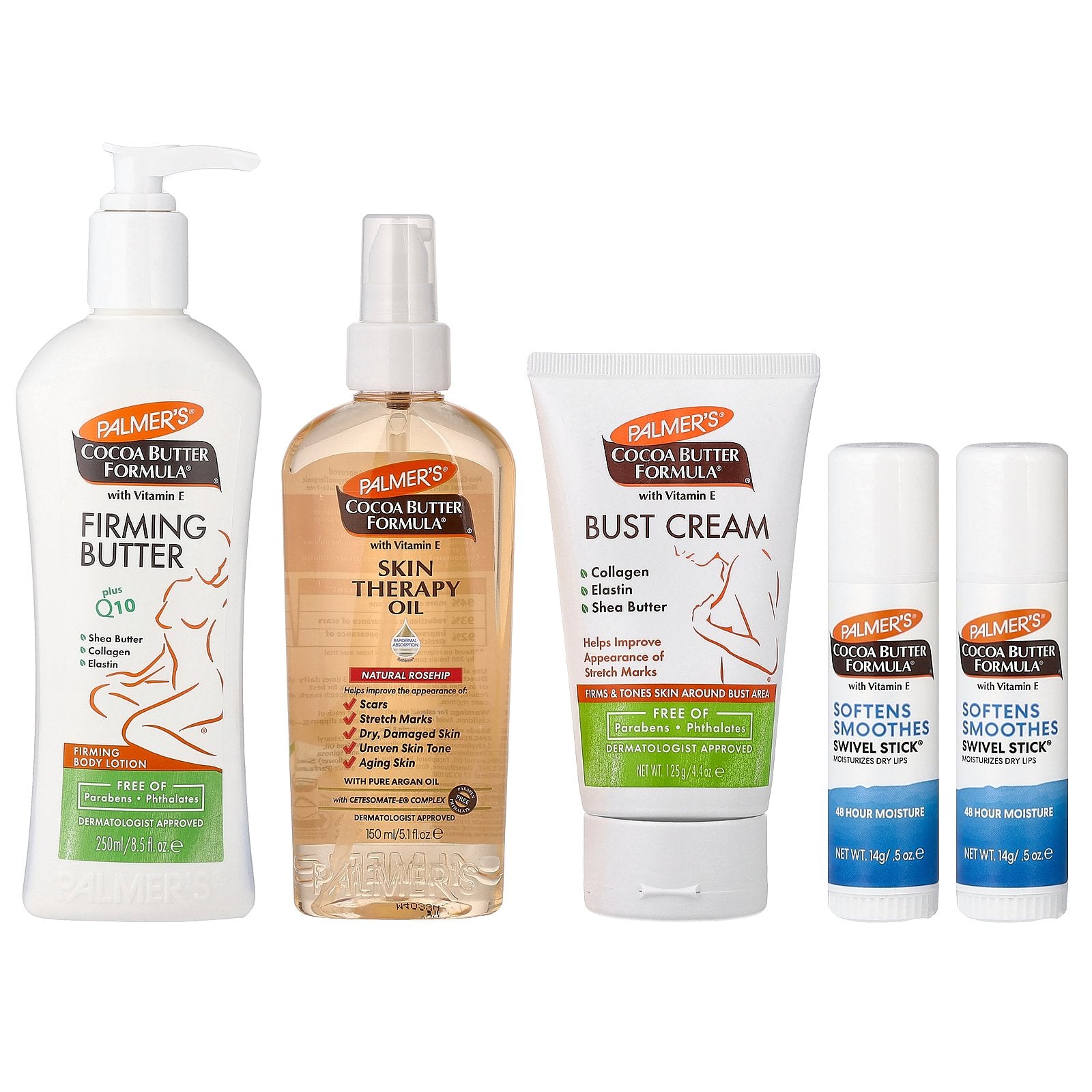 Palmer's, New Mommy Skin Firming Recovery Set, 5 Piece Set