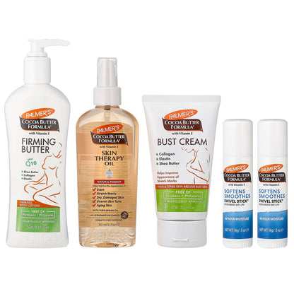 Palmer's, New Mommy Skin Firming Recovery Set, 5 Piece Set