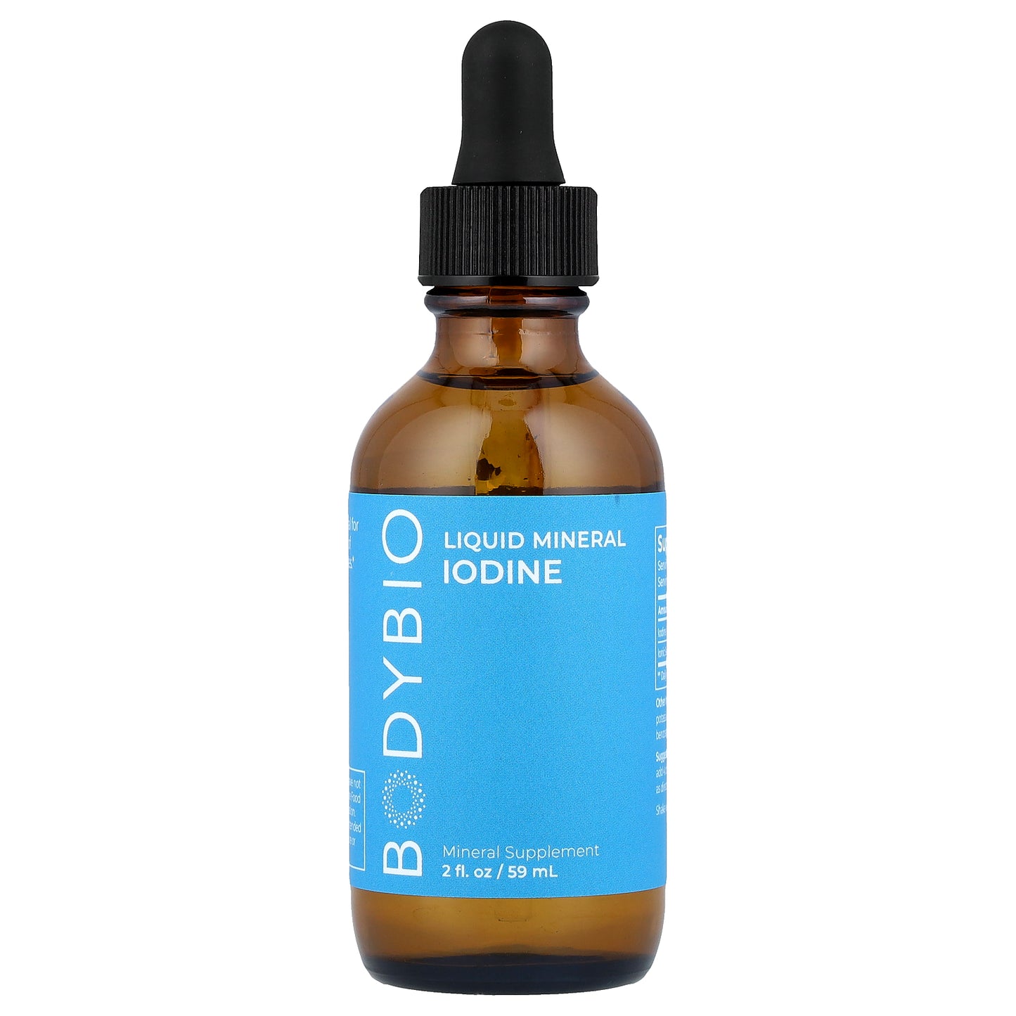 BodyBio, Iodine Liquid Mineral, 2 fl oz (59 ml)