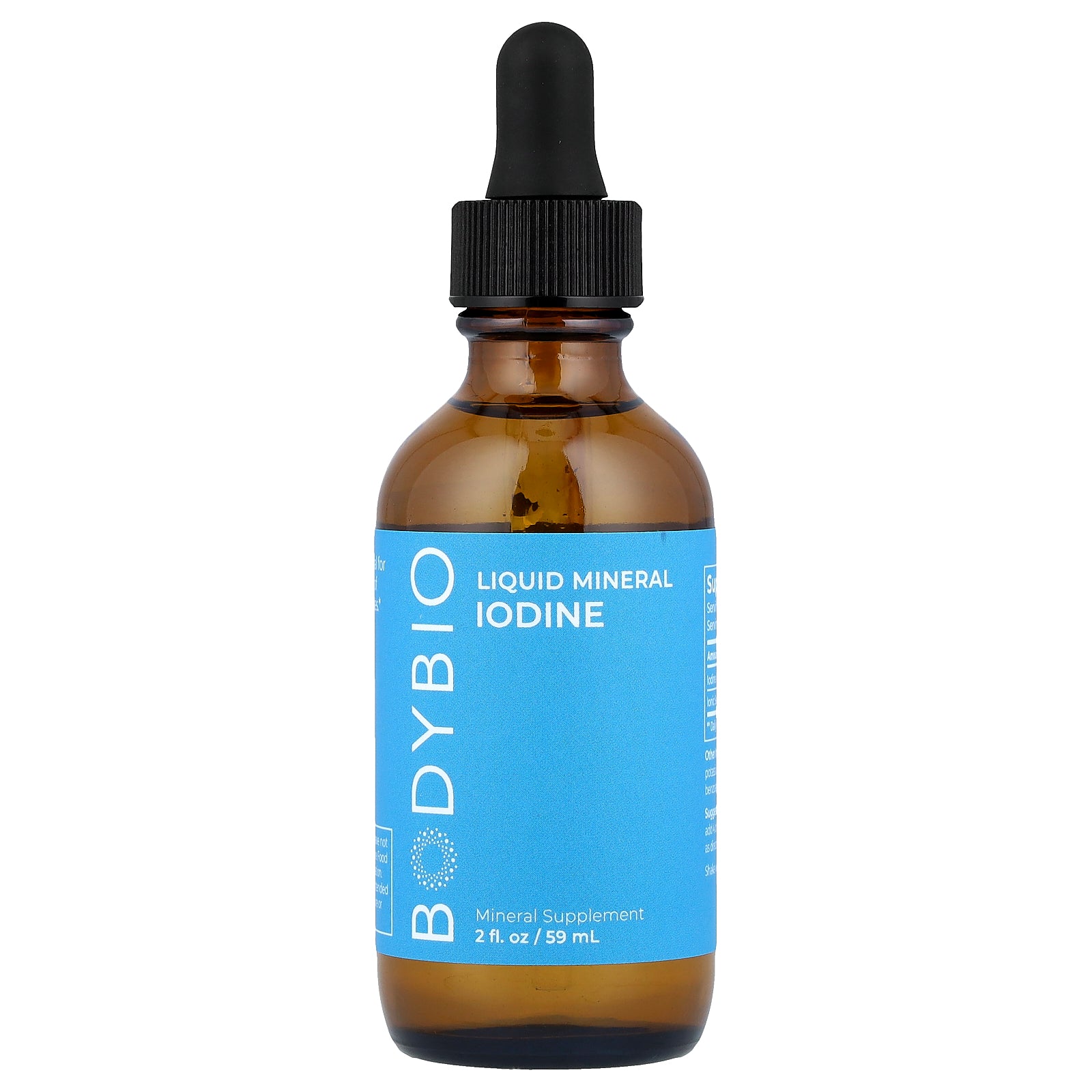 BodyBio, Iodine Liquid Mineral, 2 fl oz (59 ml)