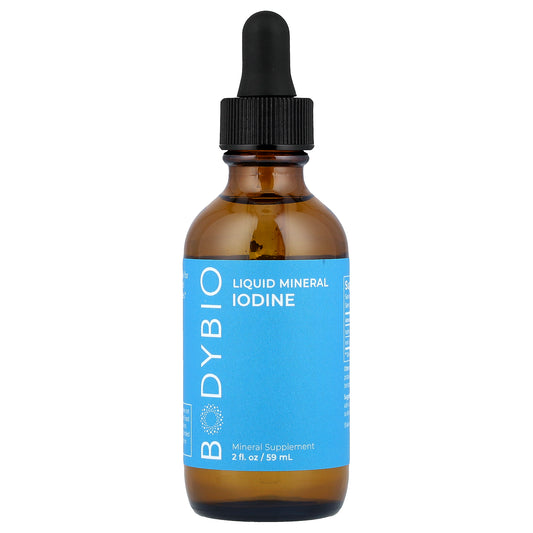 BodyBio, Iodine Liquid Mineral, 2 fl oz (59 ml)