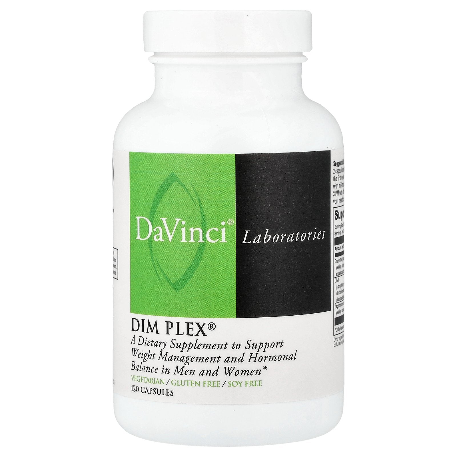 DaVinci Laboratories, DIM Plex®, 120 Capsules