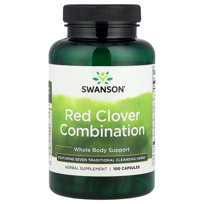 Swanson, Red Clover Combination, 100 Capsules