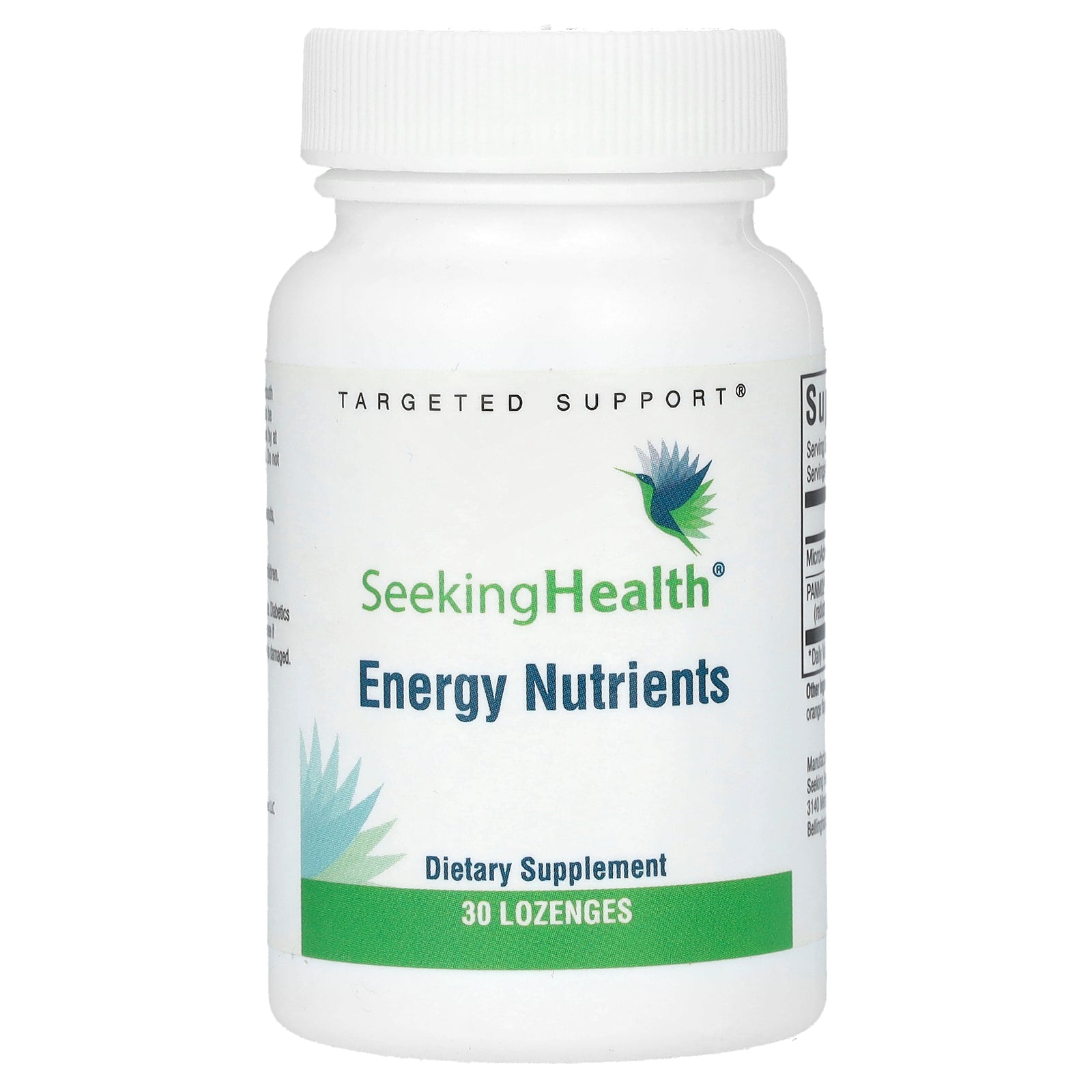 Seeking Health, Energy Nutrients, 30 Lozenges