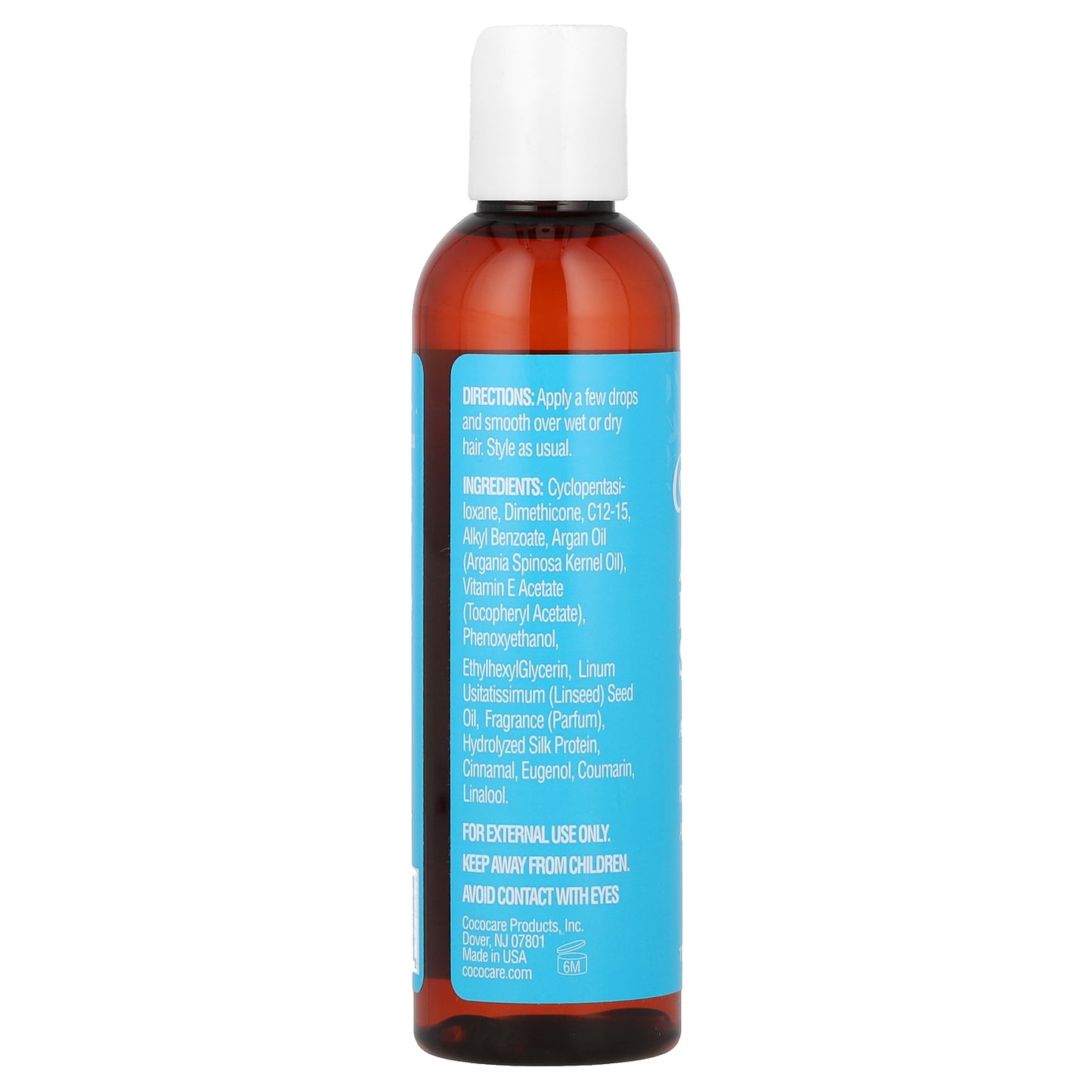 Cococare, Argan Hair Serum, 4 fl oz (118 ml)