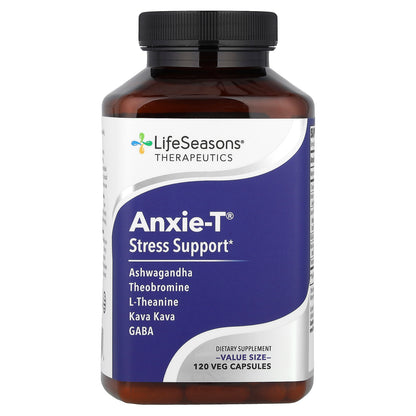 LifeSeasons, Anxie-T®, Stress Support, 120 Veg Capsules