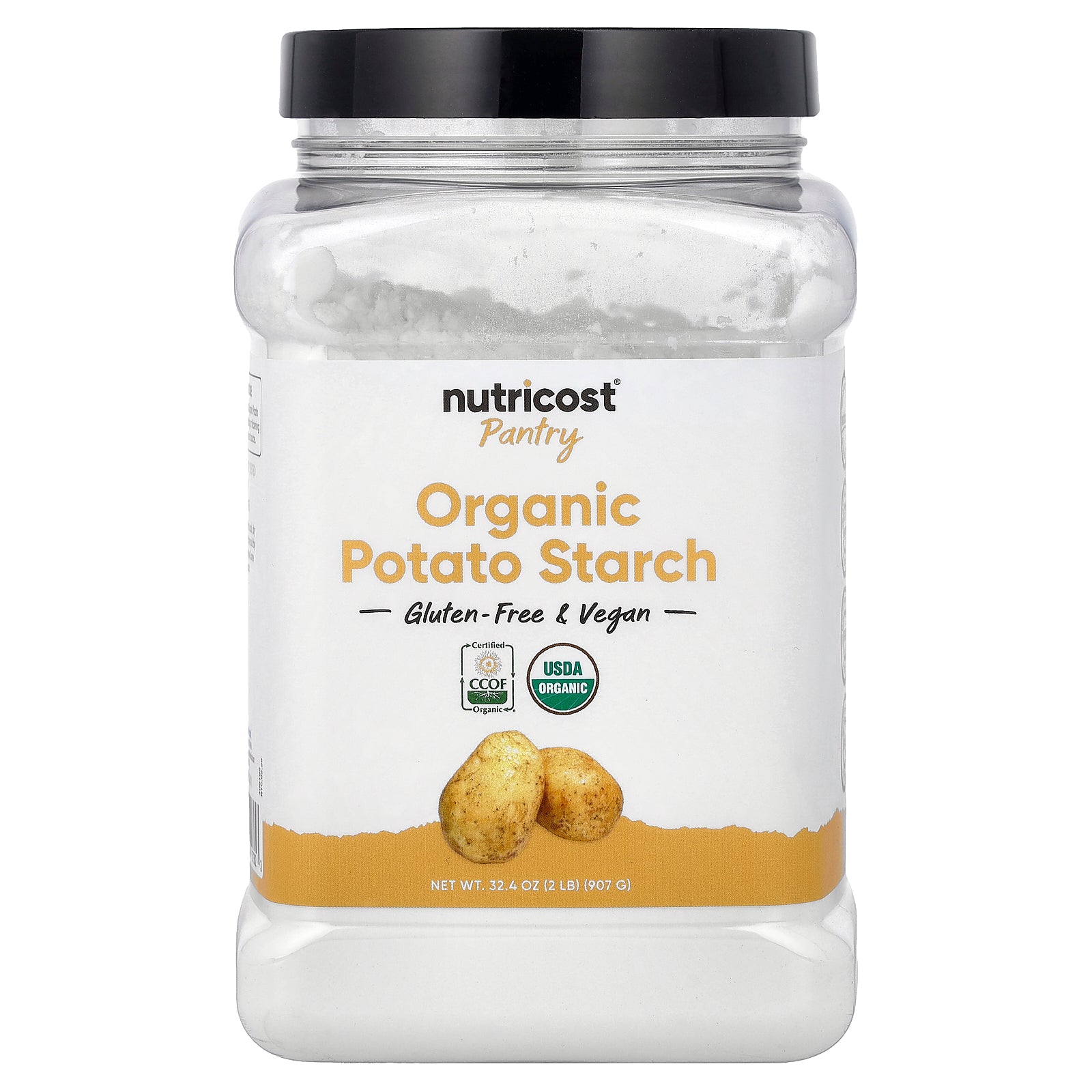 Nutricost, Pantry, Organic Potato Starch, 32.4 oz (907 g)