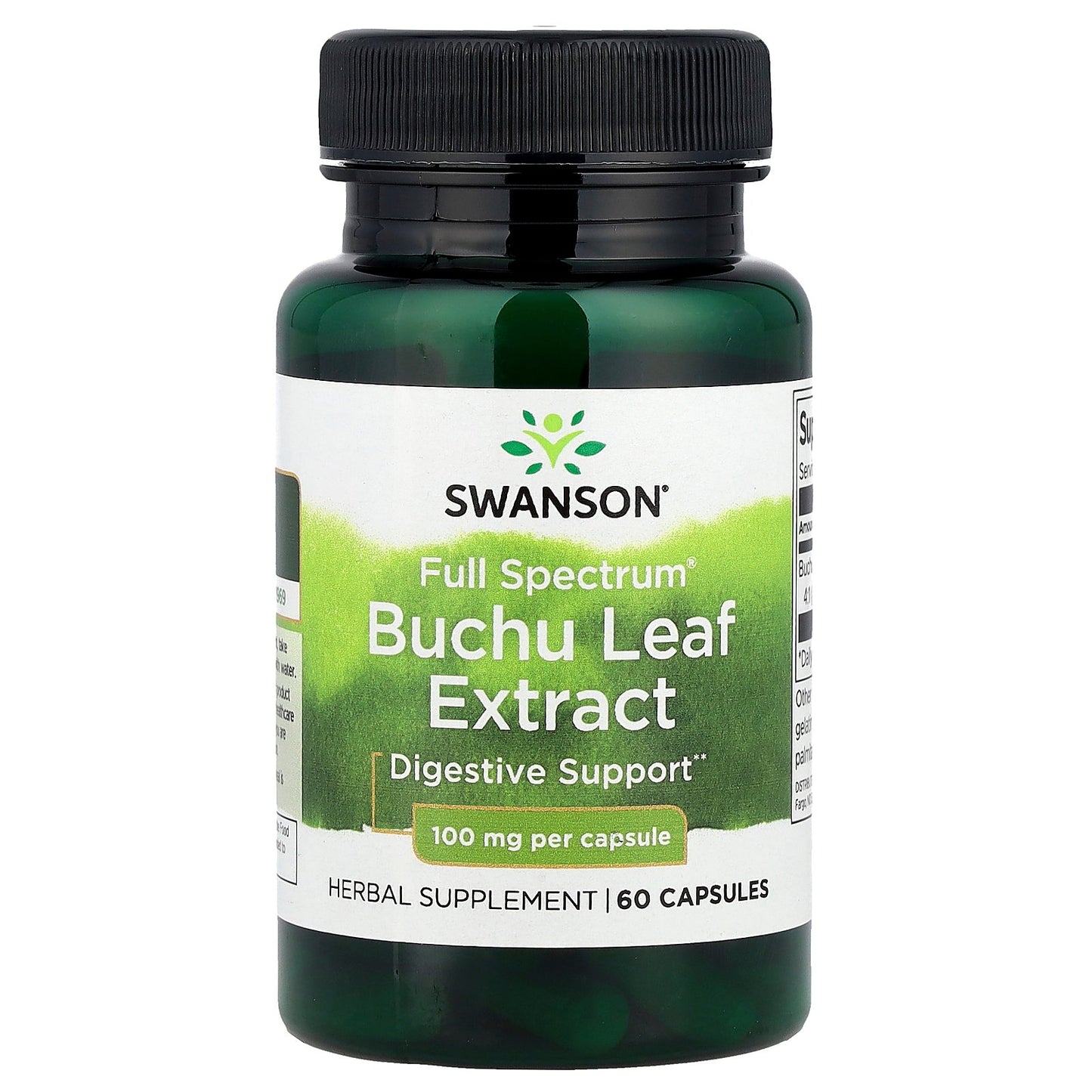 Swanson, Full Spectrum® Buchu Leaf Extract, 100 mg, 60 Capsules