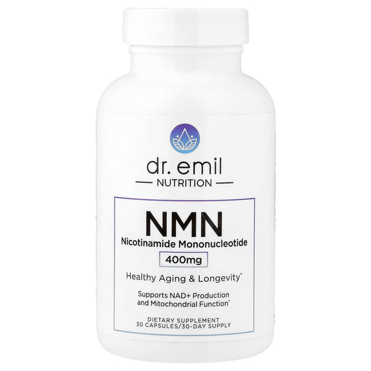 Dr. Emil Nutrition, NMN, 400 mg, 30 Capsules