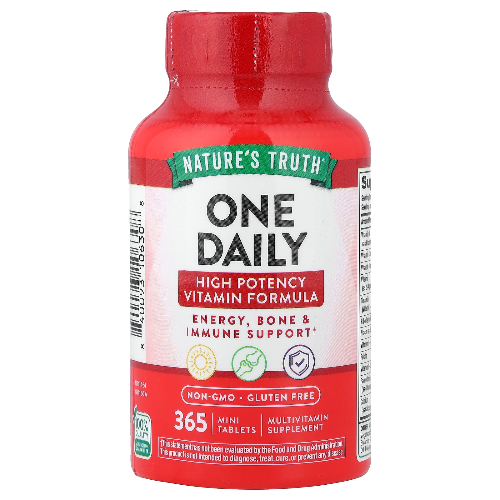 Nature's Truth, One Daily Multivitamin, 365 Mini Tablets