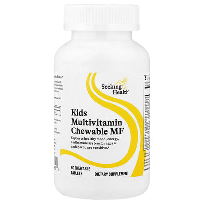 Seeking Health, Kids Multivitamin Chewable MF, 60 Chewable Tablets