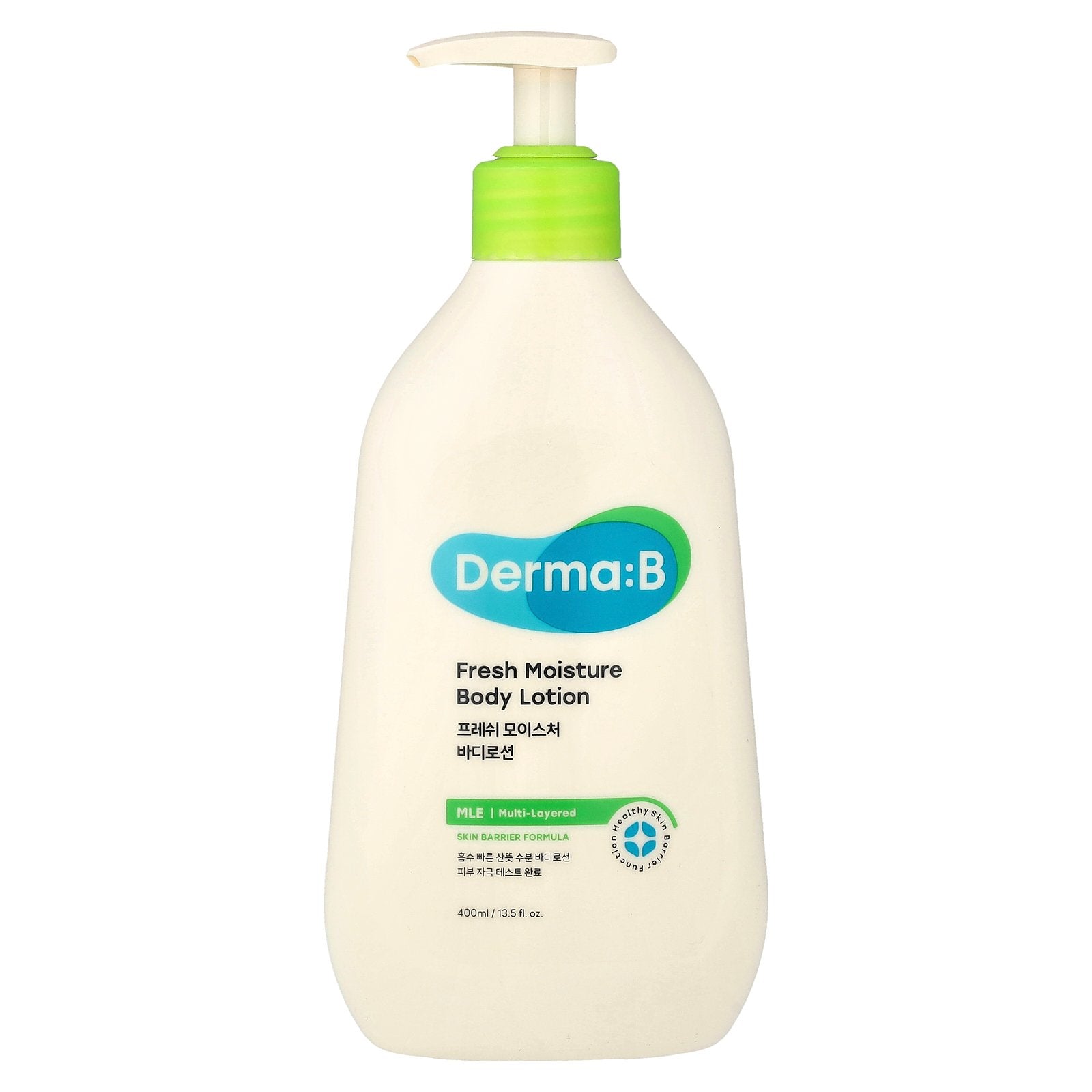 Derma:B, Fresh Moisture Body Lotion, 13.5 fl oz (400 ml)