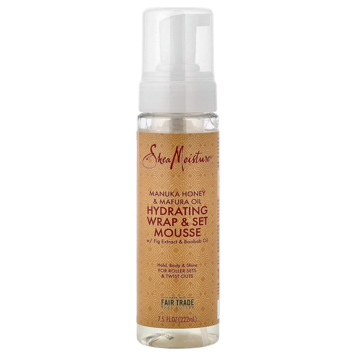 SheaMoisture, Hydrating Wrap & Set Mousse with Fig Extract & Baobab Oil, 7.5 fl oz (222 ml)
