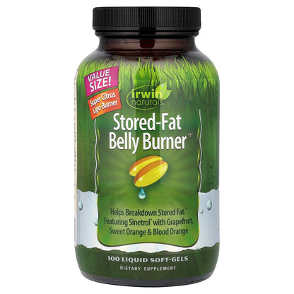 Irwin Naturals, Stored-Fat Belly Burner®, 100 Liquid Soft-Gels