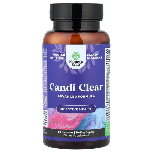 Nature's Craft, Candi Clear, 60 Capsules