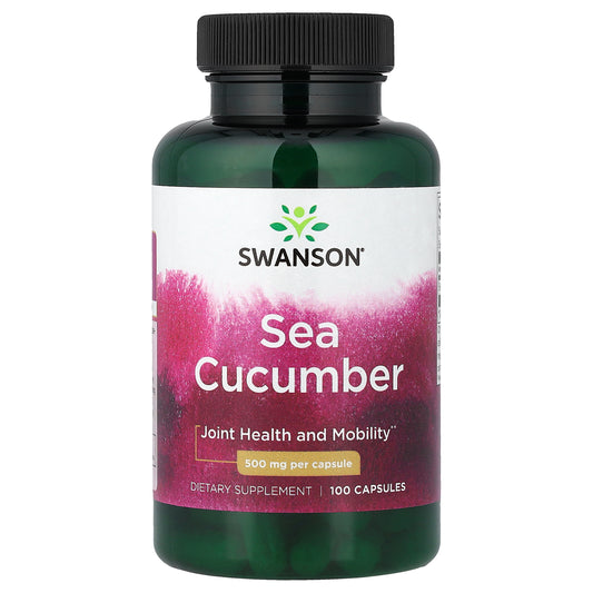 Swanson, Sea Cucumber, 500 mg, 100 Capsules