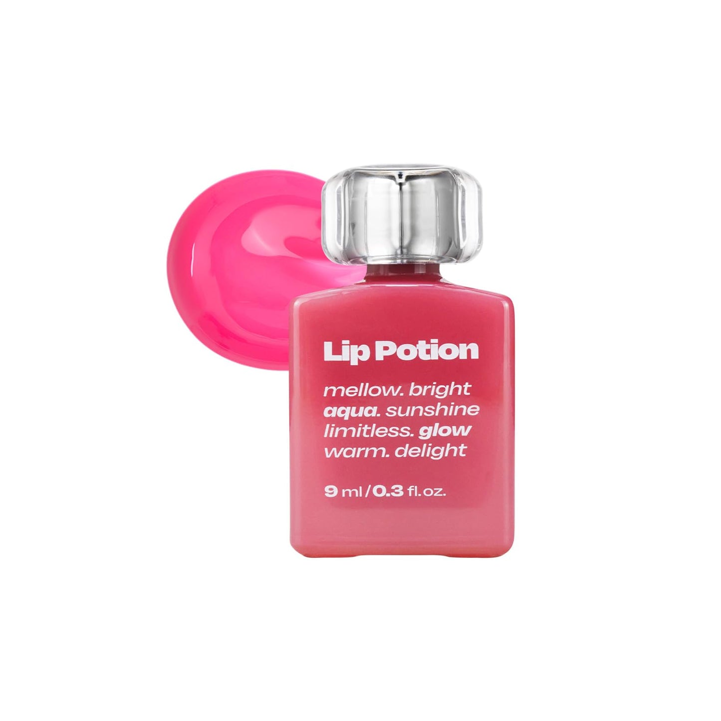 alternativestereo, Lip Potion Aqua Glow, No.7 Pink Soda, 0.3 fl oz (9 ml)