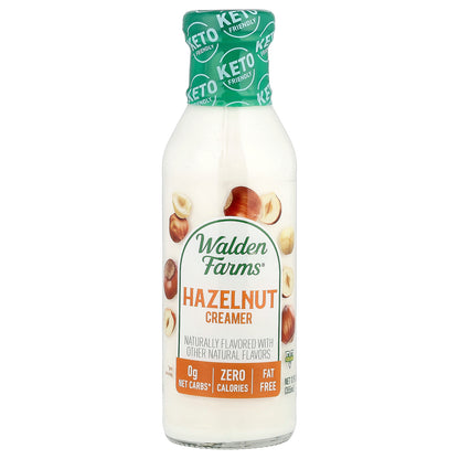 Walden Farms, Coffee Creamer, Hazelnut, 12 fl oz (355 ml)