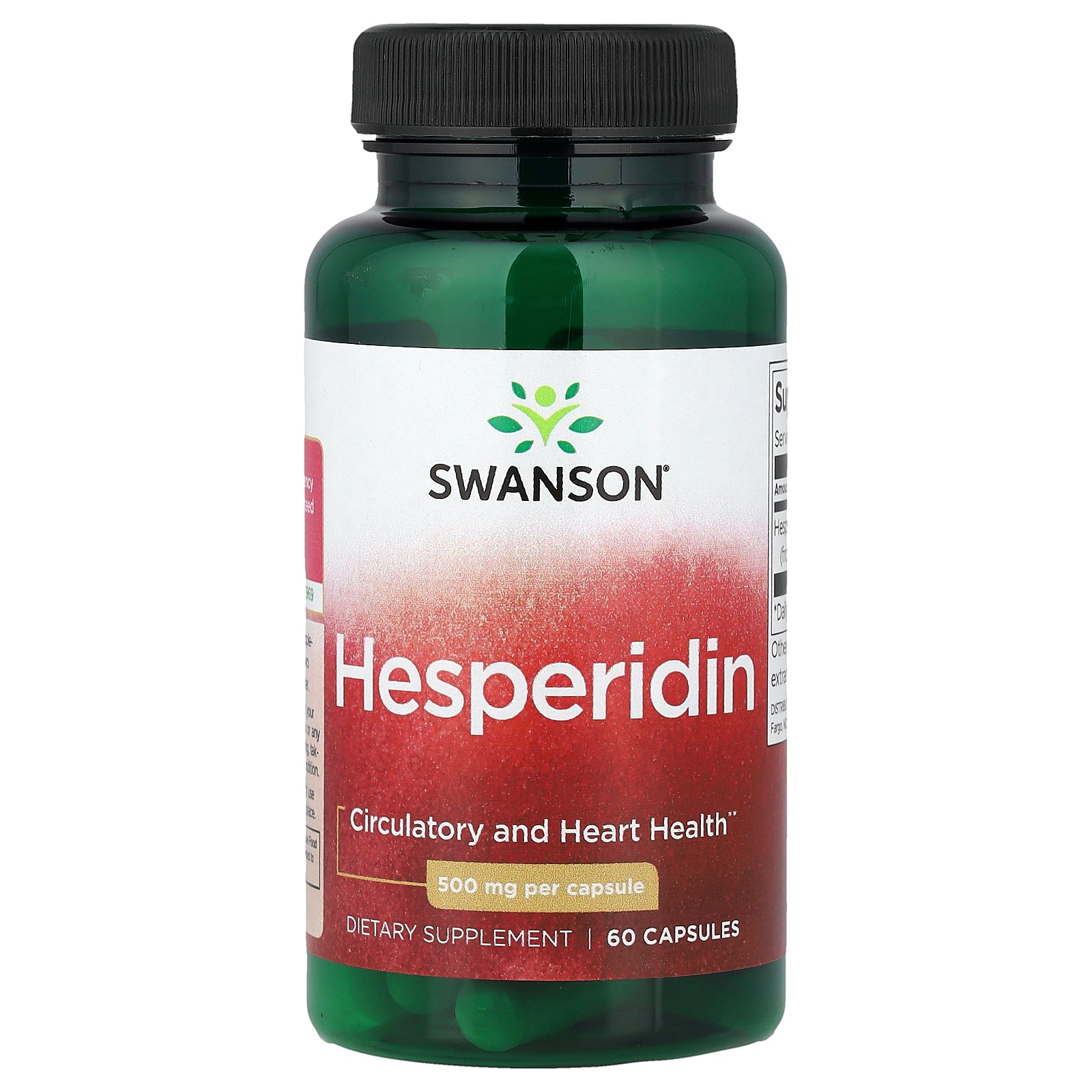 Swanson, Hesperidin, 500 mg, 60 Capsules