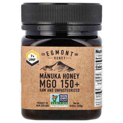 Egmont Honey, Manuka Honey, Raw And Unpasteurized, UMF™ 7+, MGO 150+, 8.82 oz (250 g)