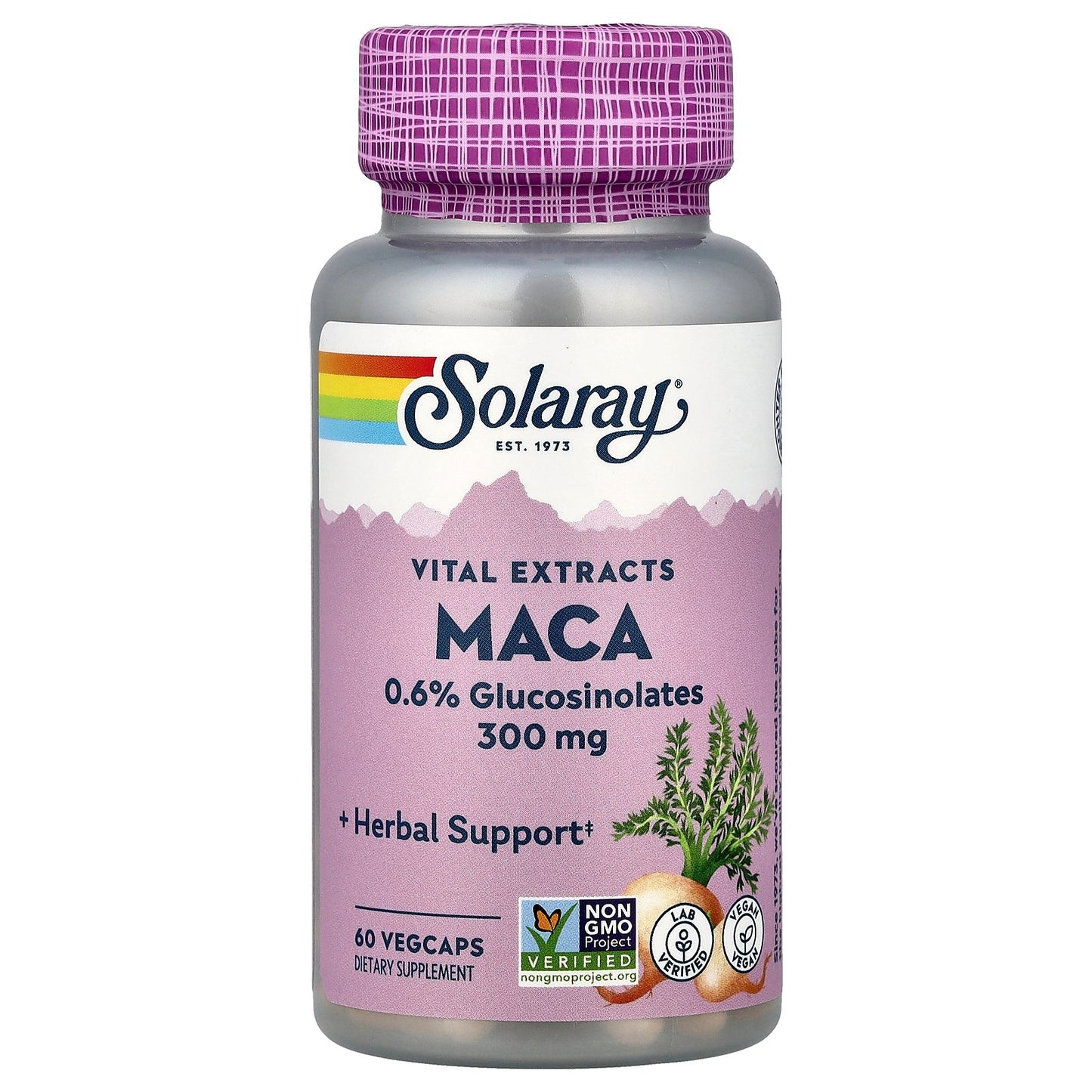 Solaray, Vital Extracts, Maca, 300 mg, 60 VegCaps