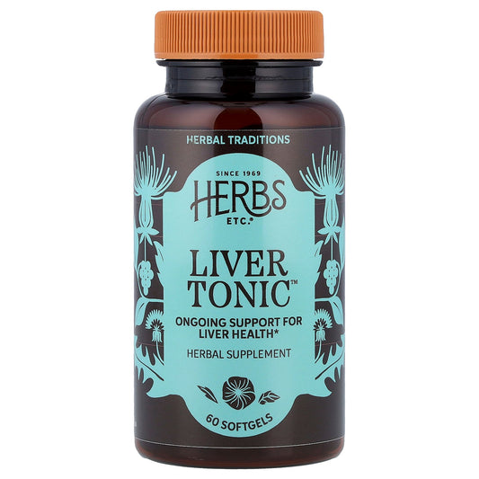 Herbs Etc., Liver Tonic™, 60 Softgels