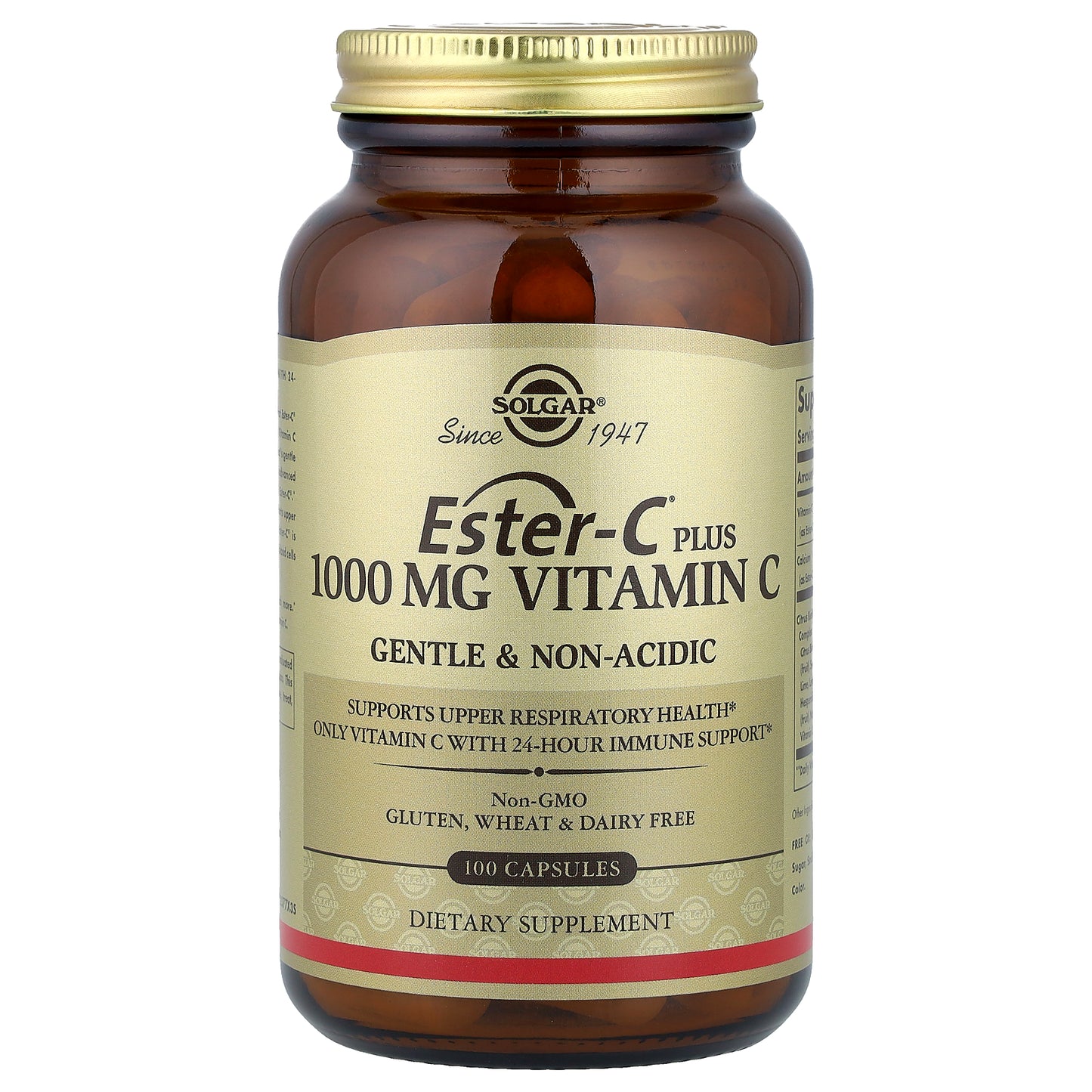 Solgar, Ester-C® Plus, Vitamin C, 100 Capsules