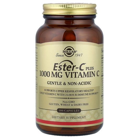 Solgar, Ester-C® Plus, Vitamin C, 100 Capsules