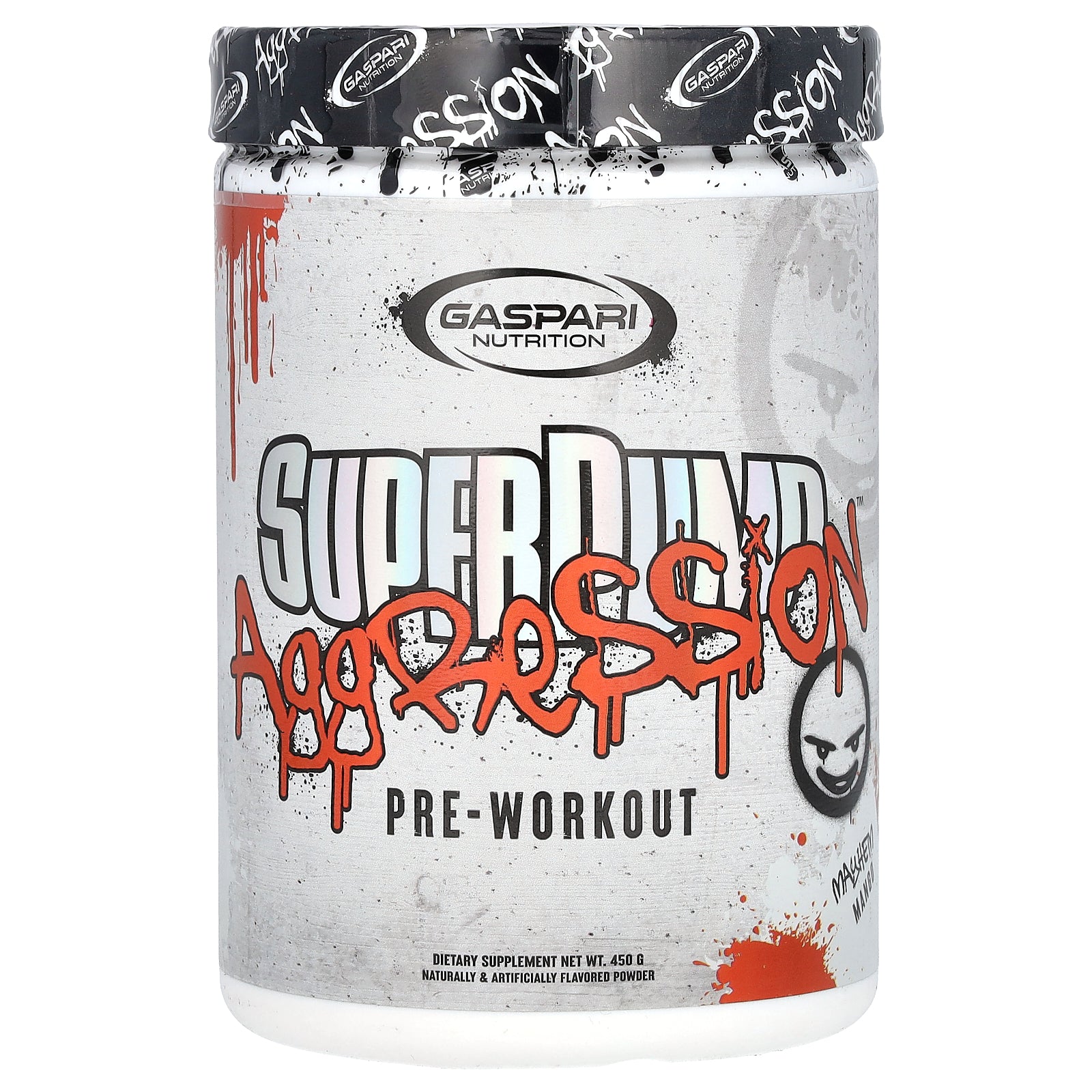 Gaspari Nutrition, SuperPump Aggression™ Pre-Workout, Mayhem Mango, 450 g