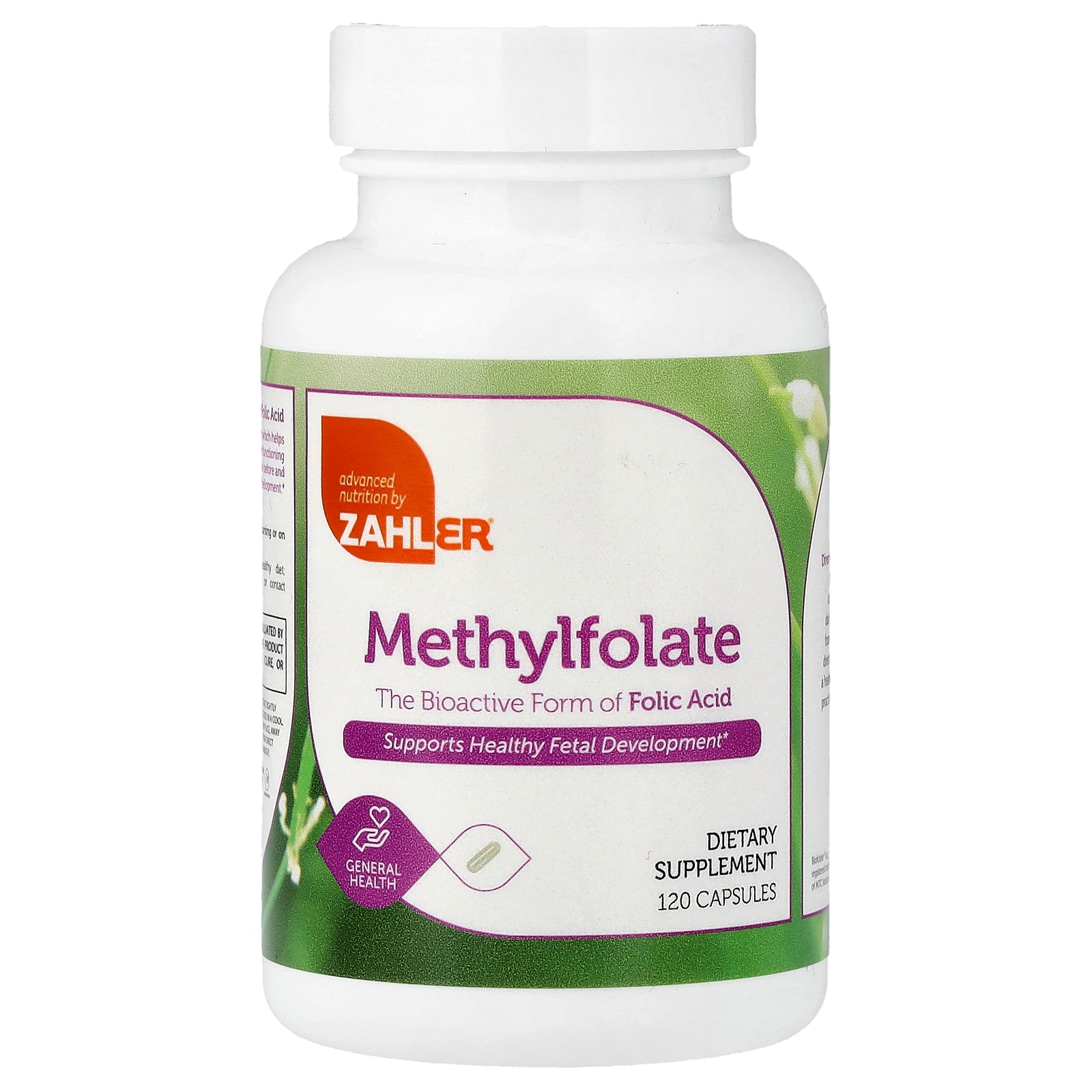 Zahler, Methylfolate, 120 Capsules (1,000 mcg DFE per Capsule)