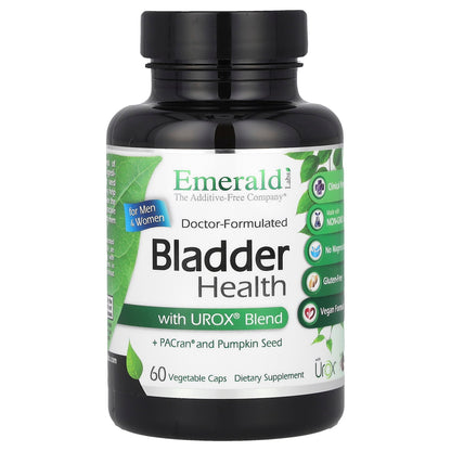 Emerald Laboratories, Bladder Health For Men & Women with Urox® Blend, 60 Vegetable Caps