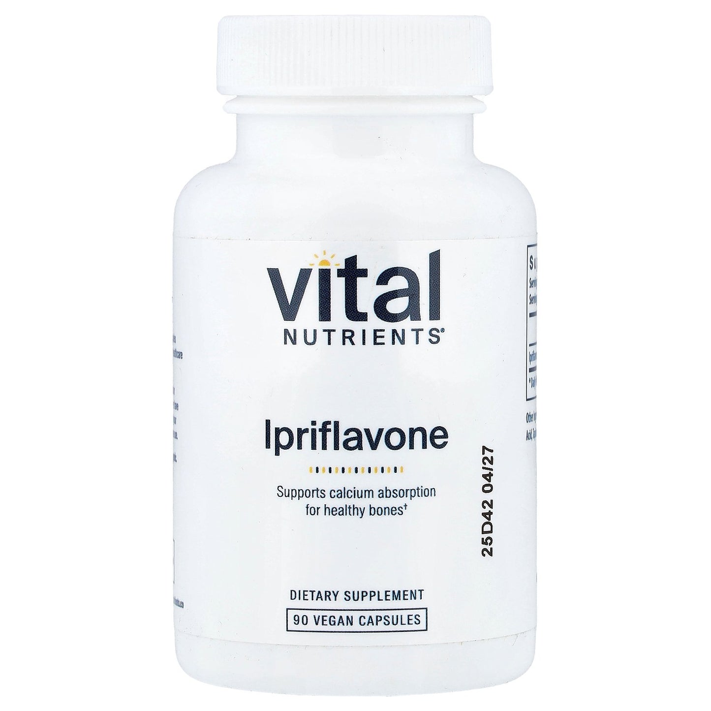 Vital Nutrients, Ipriflavone, 90 Vegan Capsules (300 mg per Capsule)