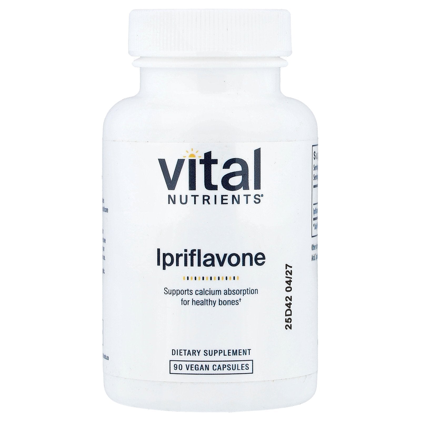 Vital Nutrients, Ipriflavone, 90 Vegan Capsules (300 mg per Capsule)