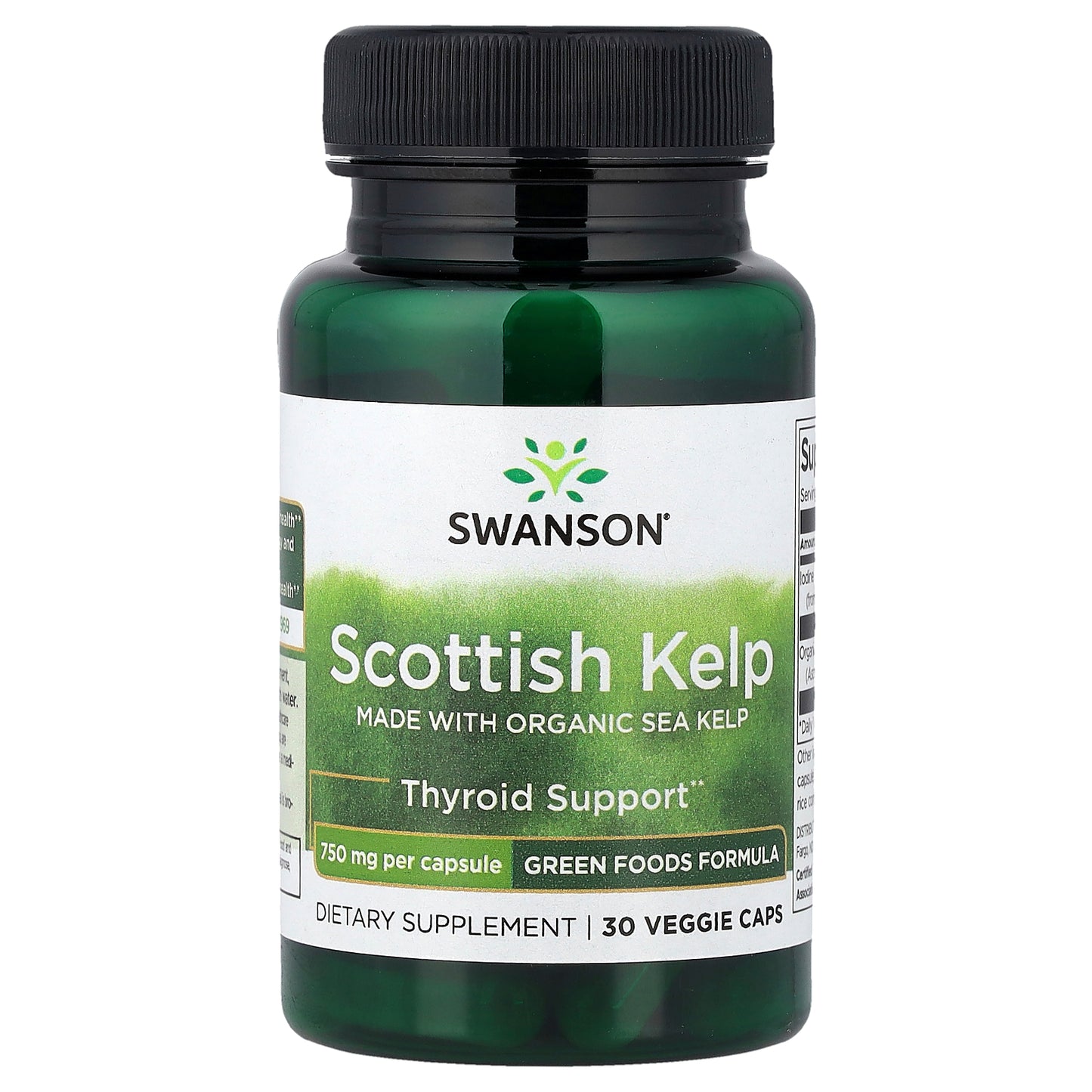 Swanson, Scottish Kelp, 30 Veggie Caps