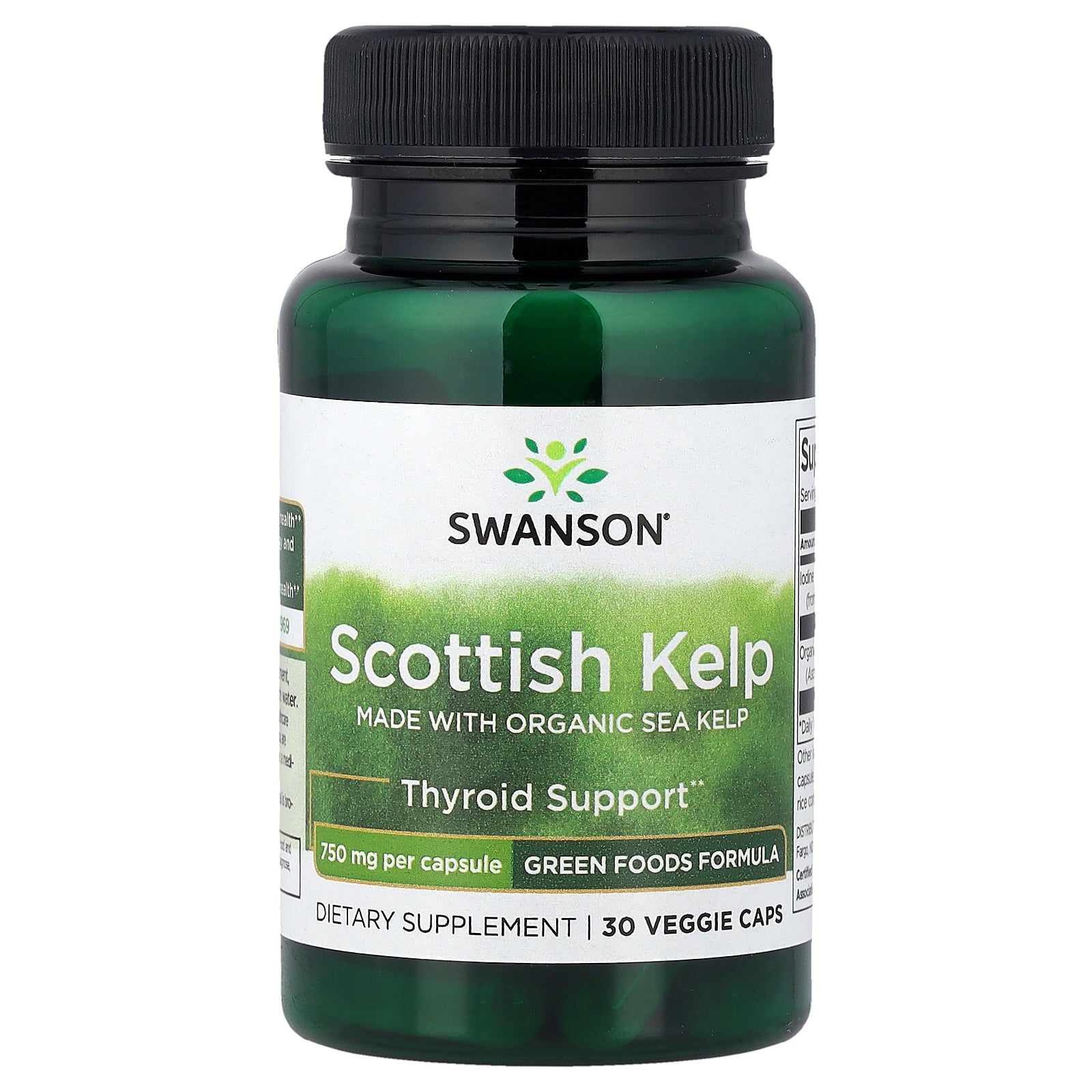 Swanson, Scottish Kelp, 30 Veggie Caps