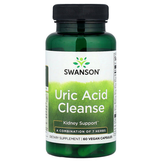 Swanson, Uric Acid Cleanse, 60 Vegan Capsules