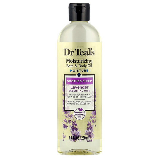Dr. Teal's, Moisturizing Bath & Body Oil, Lavender , 8.8 fl oz (260 ml)