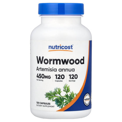Nutricost, Wormwood, 450 mg, 120 Capsules
