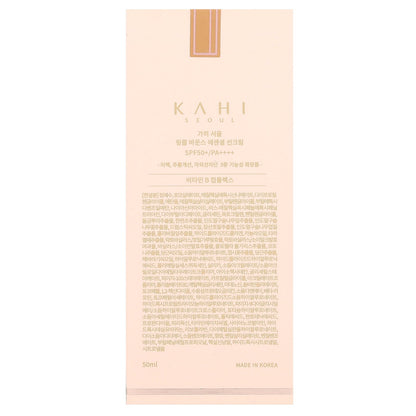 Kahi, Wrinkle Bounce Essential Suncream, SPF 50+ PA++++, 50 ml