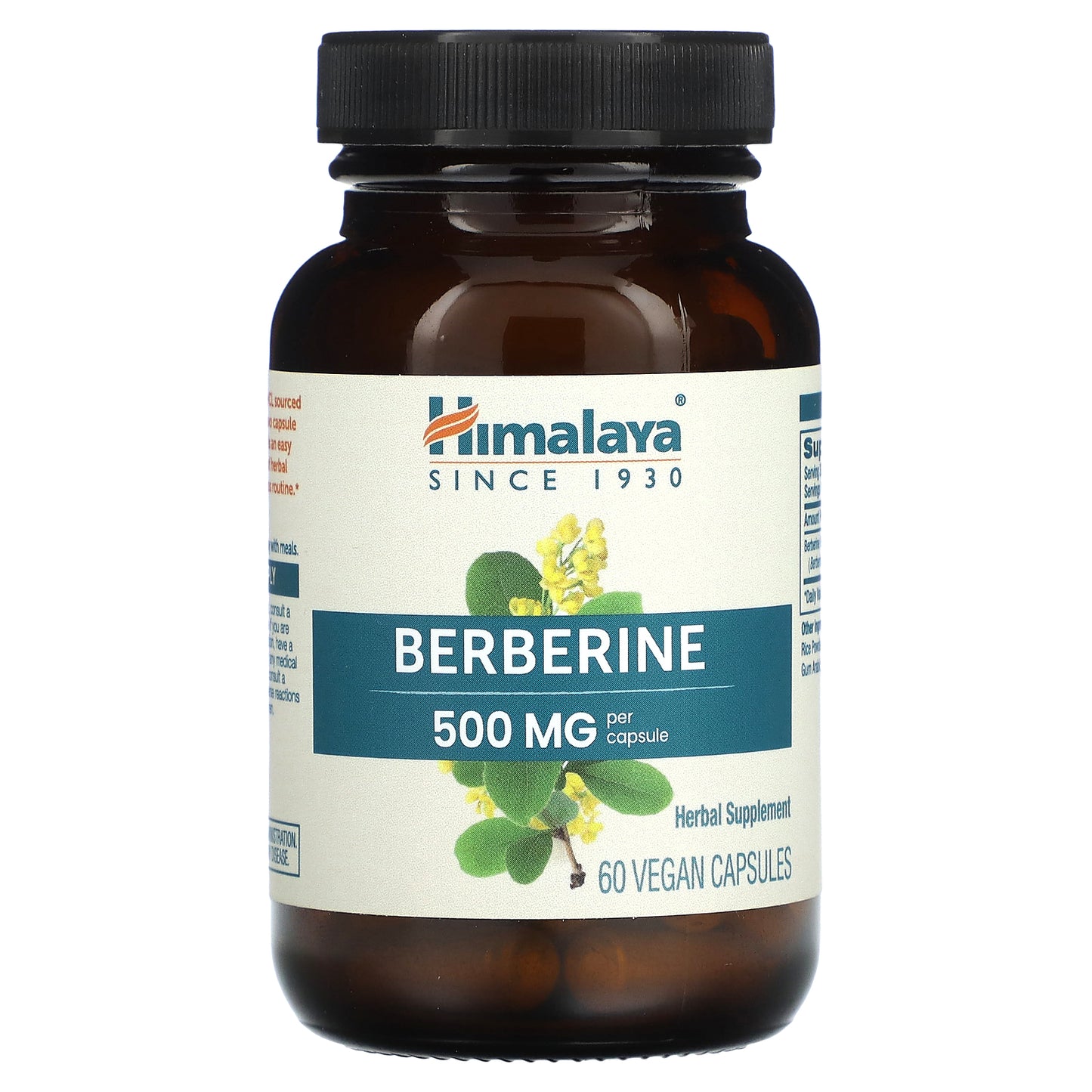 Himalaya, Berberine , 500 mg , 60 Vegan Capsules