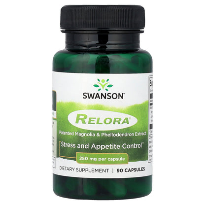 Swanson, Relora®, 250 mg, 90 Capsules