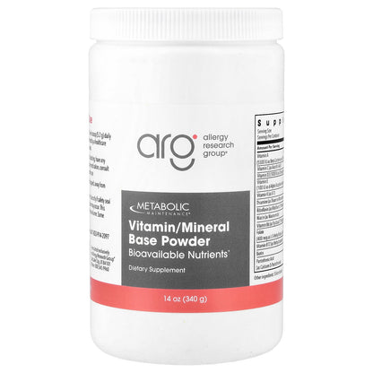 Metabolic Maintenance, Vitamin/Mineral Base Powder, 14 oz (340 g)