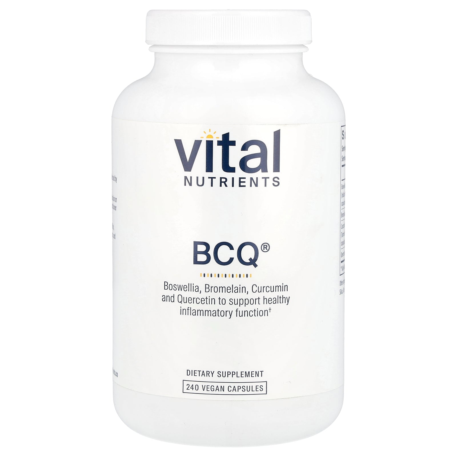 Vital Nutrients, BCQ®, 240 Vegan Capsules